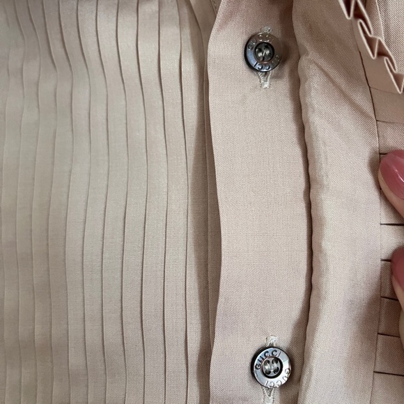 Gucci Men’s 100% Silk Dress Shirt - Picture 5 of 5